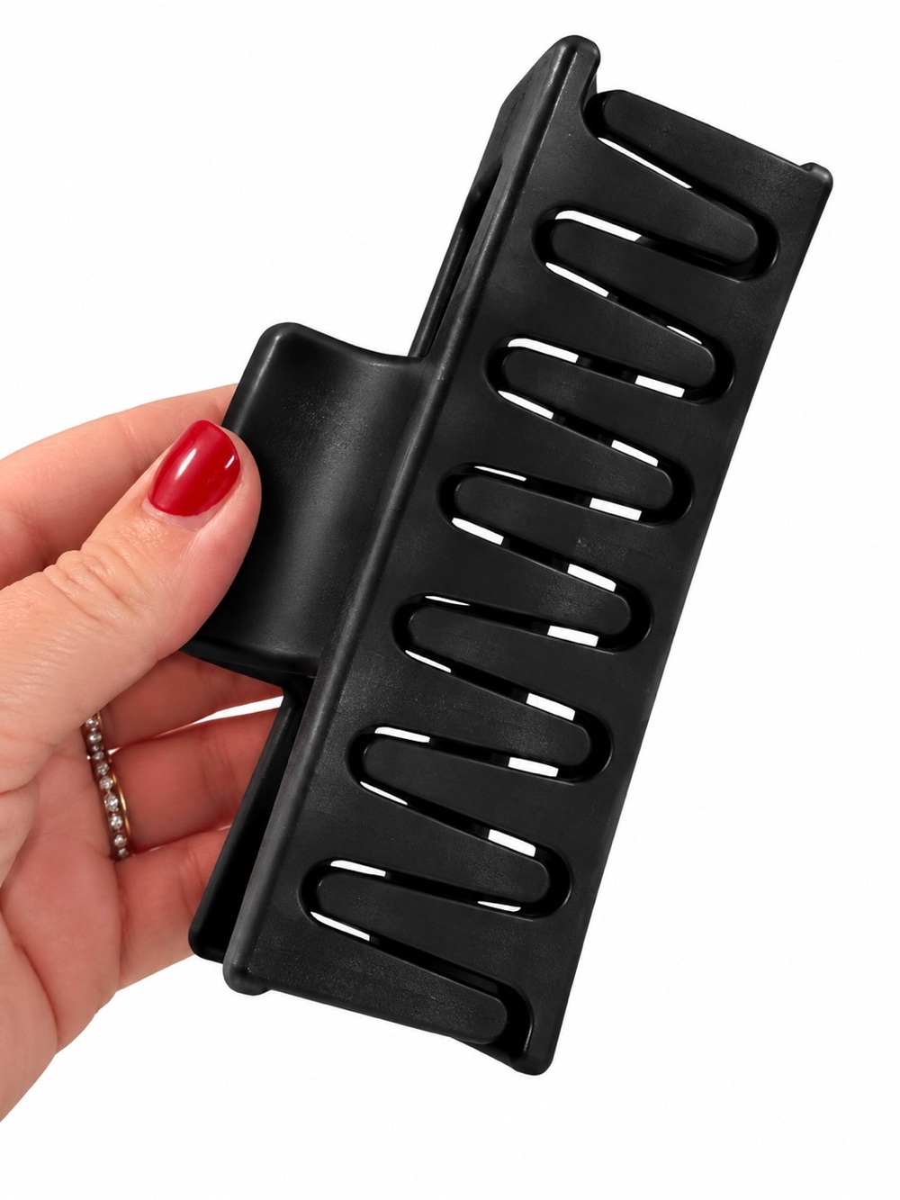 Jumbo hair claw - Black
